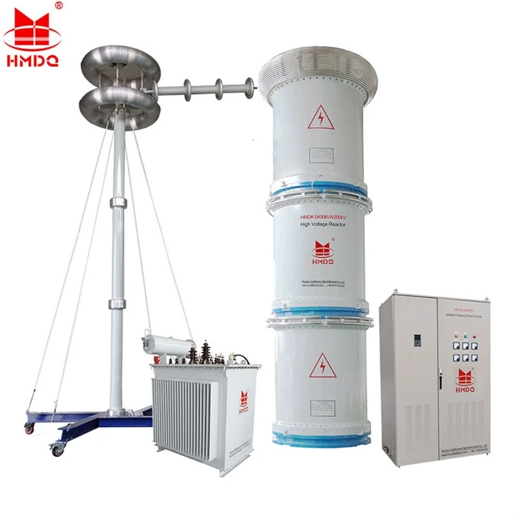 16200kVA/600kV o'zgaruvchan seriyali rezonans sinov to'plami